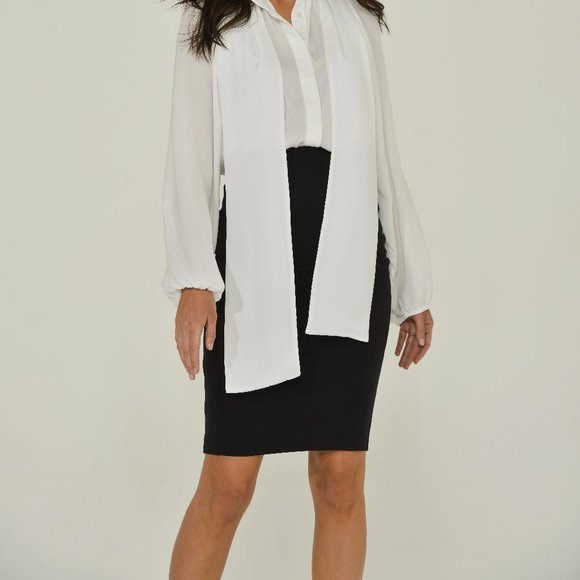 Stretch Pencil Skirt | Flirty 4-way Stretch Pencil Skirt | Eco-friendly - Picture 14 of 15